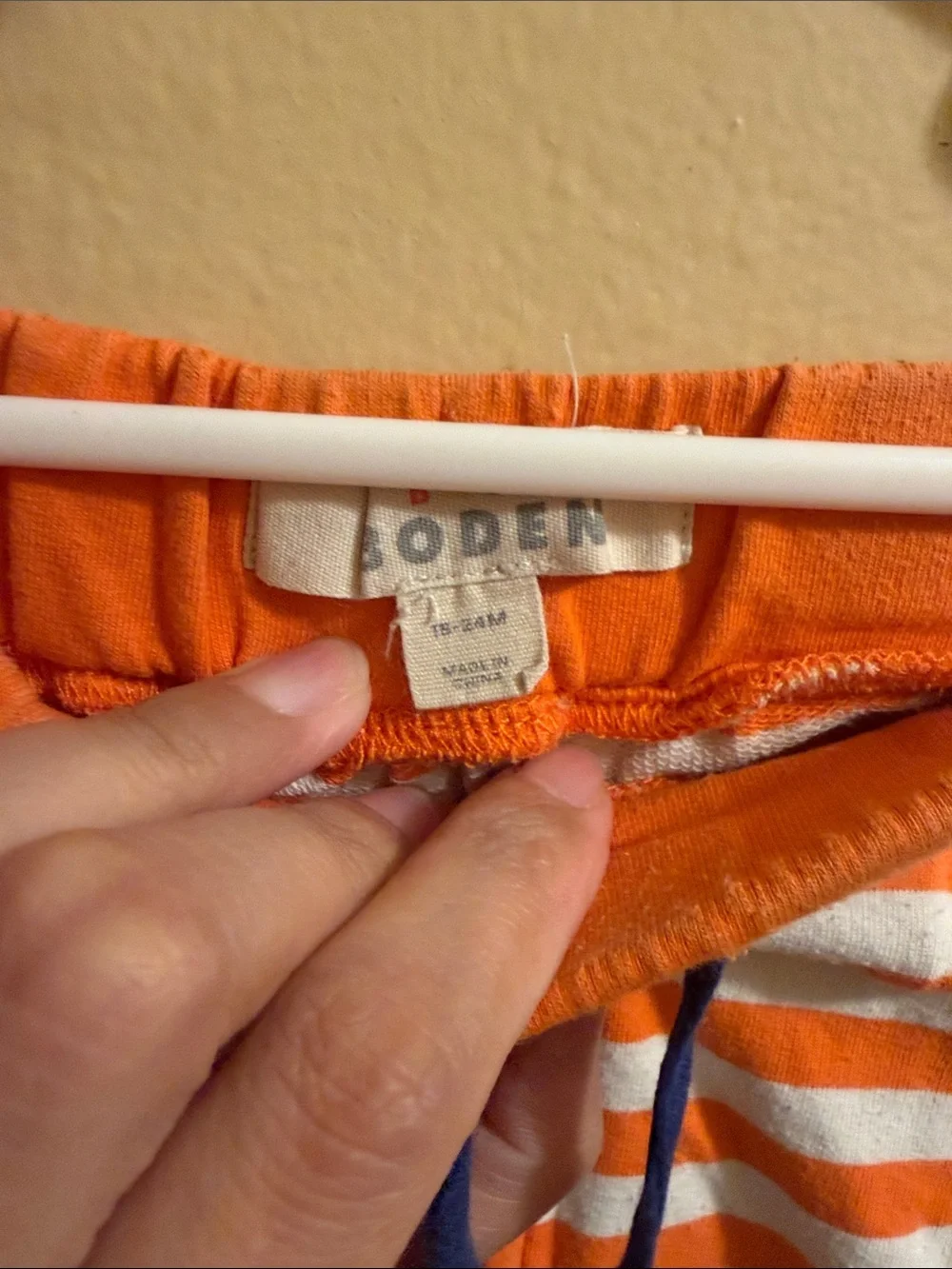 Mini Boden cozy striped